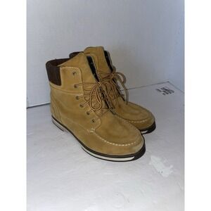 LL Bean Park Ridge Casual Leather Boots Womens Size 9.5 501864